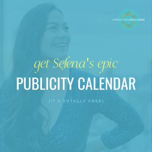 Publicity Calendar - Blue